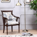 High Wing Back Carved Living Room Armchair